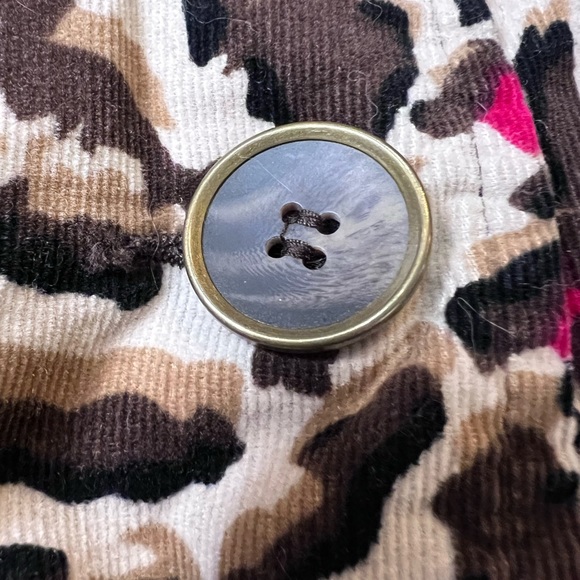Charter Club Petite Medium Corduroy Leopard Print Jacket - Picture 5 of 5